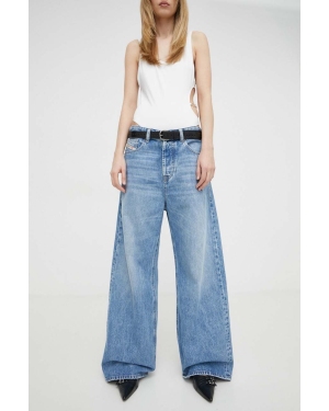 Diesel jeansy damskie high waist