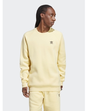 adidas Bluza Trefoil Essentials Crewneck Sweatshirt IA4830 Żółty Regular Fit