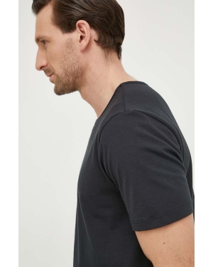 Levi's t-shirt 3-pack męski kolor czarny gładki