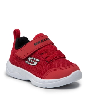 Skechers Sneakersy Mini Wanderer 407300N/RDBK Czerwony