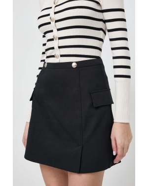 Morgan spódnica kolor czarny mini ołówkowa