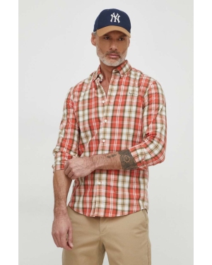 Pepe Jeans koszula bawełniana męska slim z kołnierzykiem button-down
