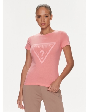 Guess T-Shirt Adele V2YI07 K8HM0 Różowy Regular Fit