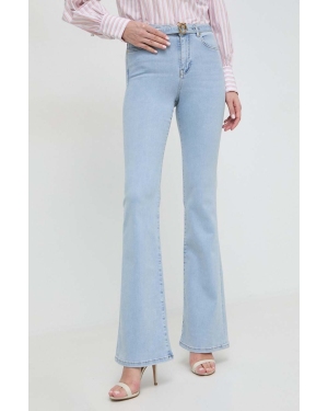 Pinko jeansy damskie high waist 100166.A1MQ
