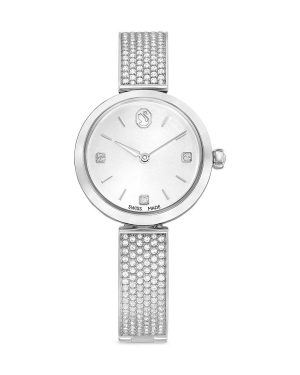 Swarovski zegarek ILLUMINA damski kolor srebrny