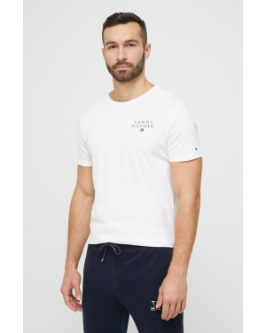 Tommy Hilfiger t-shirt bawełniany kolor biały z nadrukiem UM0UM02916