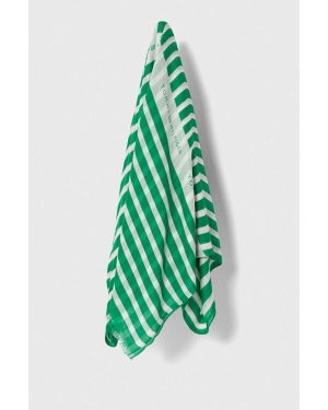 Tommy Hilfiger szal damski kolor zielony wzorzysty