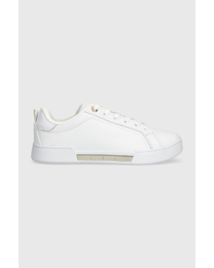 Tommy Hilfiger sneakersy skórzane CHIQUE COURT SNEAKER kolor biały FW0FW07634