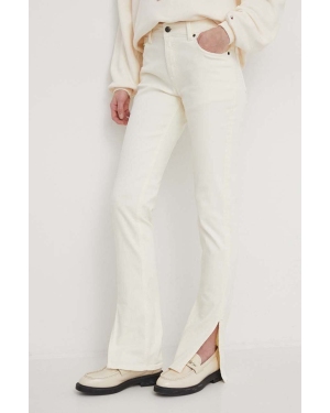 Sisley jeansy damskie high waist