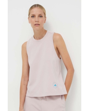 adidas by Stella McCartney top damski kolor różowy IL8018