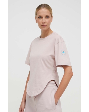 adidas by Stella McCartney t-shirt damski kolor różowy IN3657