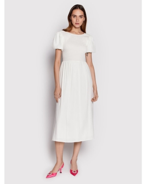 Glamorous Sukienka codzienna CK6571 Biały Regular Fit