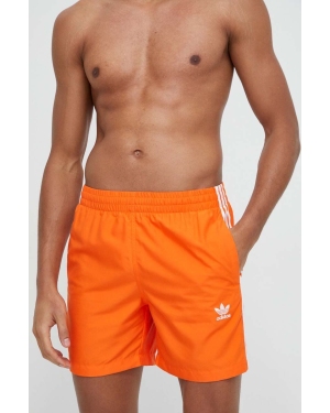 adidas Originals szorty kąpielowe kolor pomarańczowy IT8657