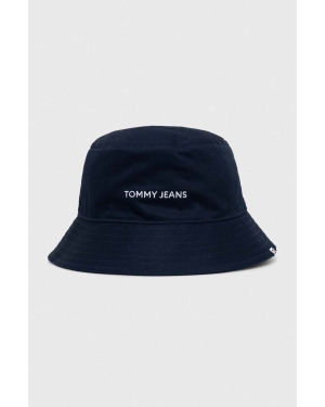 Tommy Jeans kapelusz bawełniany kolor granatowy bawełniany AM0AM12144