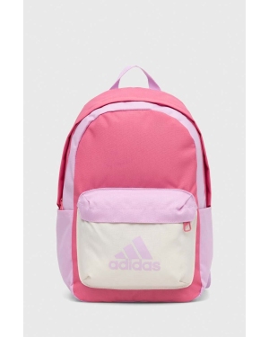 adidas Performance plecak dziecięcy kolor różowy duży wzorzysty