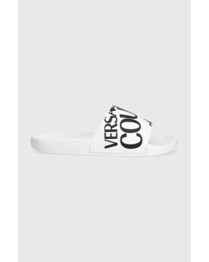Versace Jeans Couture klapki Shelly damskie kolor biały 76VA3SQ1 71352 003