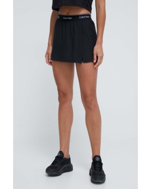 Calvin Klein Performance spódnica sportowa kolor czarny mini prosta