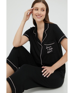Kate Spade piżama damska kolor czarny
