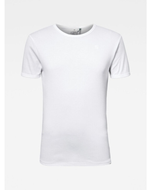 G-Star Raw Komplet 3 t-shirtów D07205-124-110 Biały Slim Fit