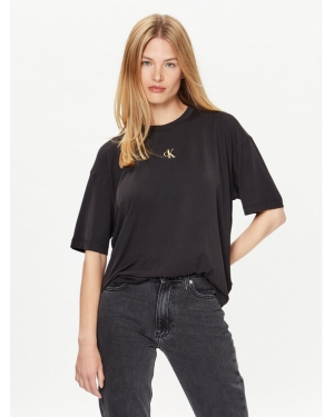 Calvin Klein Jeans T-Shirt J20J221733 Czarny Relaxed Fit