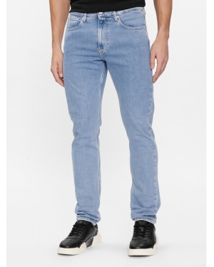 Calvin Klein Jeans Jeansy J30J323690 Niebieski Slim Taper Fit