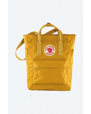 Fjallraven plecak Kånken Totepack kolor żółty duży gładki F23710.160-160