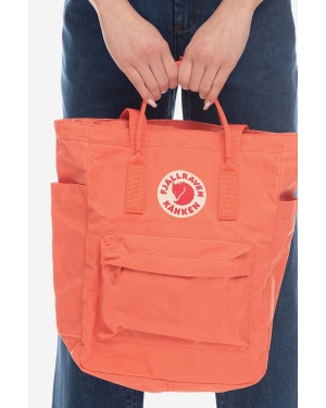Fjallraven plecak Kanken Totepack kolor pomarańczowy duży gładki F23710.350-350