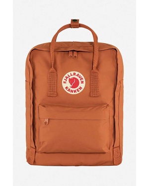 Fjallraven plecak Kanken kolor brązowy duży z aplikacją F23510.243-243