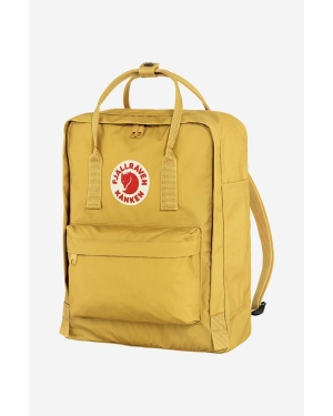 Fjallraven plecak Kanken kolor żółty duży z aplikacją F23510.135-135