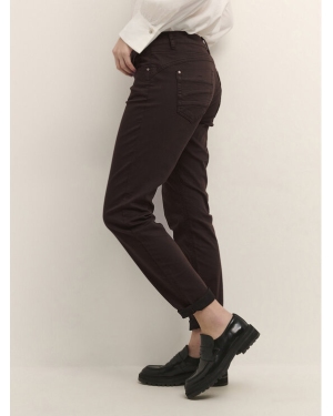 Cream Spodnie materiałowe Lotte Plain Twill 10606565 Brązowy Regular Fit