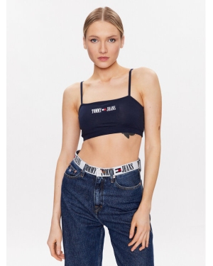 Tommy Jeans Top DW0DW15458 Granatowy Cropped Fit