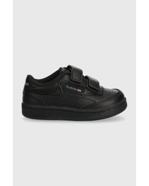 Reebok Classic sneakersy skórzane dziecięce kolor czarny