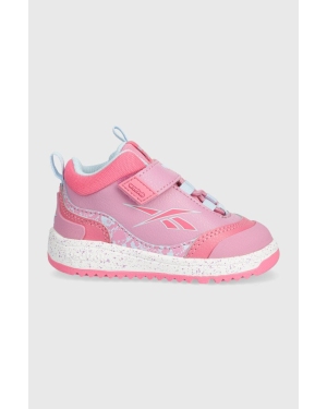 Reebok Classic sneakersy dziecięce kolor różowy