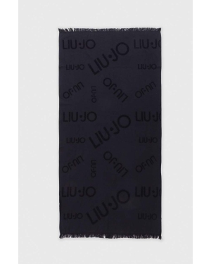Liu Jo ręcznik bawełniany kolor czarny
