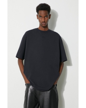 A-COLD-WALL* t-shirt bawełniany Essential T-Shirt męski kolor czarny z aplikacją ACWMTS177