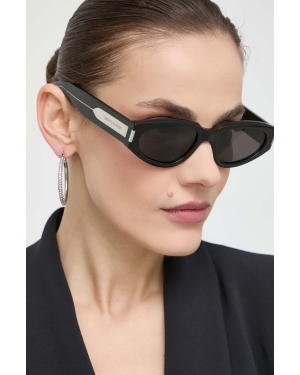 Saint Laurent okulary przeciwsłoneczne damskie kolor czarny SL 618