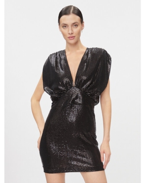 Rinascimento Sukienka koktajlowa CFC0116365003 Czarny Regular Fit