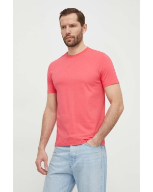 BOSS t-shirt bawełniany kolor różowy 50468347