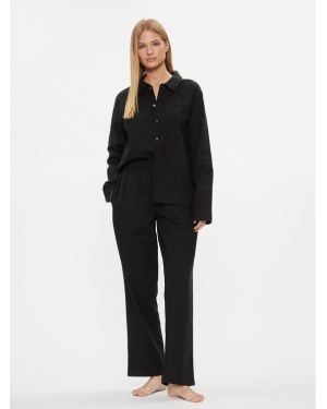 Calvin Klein Underwear Piżama 000QS7081E Czarny Regular Fit
