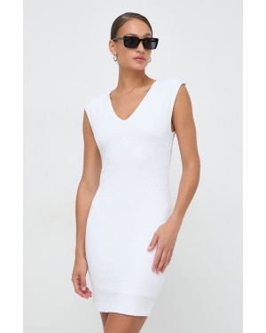 Guess sukienka OFELIA kolor biały mini prosta W4GK92 KBYN0