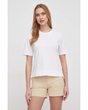 Joop! t-shirt bawełniany damski kolor biały 3004035610017030