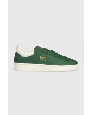 Lacoste sneakersy Baseshot Premium Leather kolor zielony 47SMA0040
