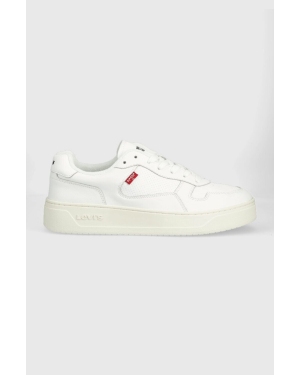 Levi's sneakersy skórzane Glide kolor biały D7521.0001
