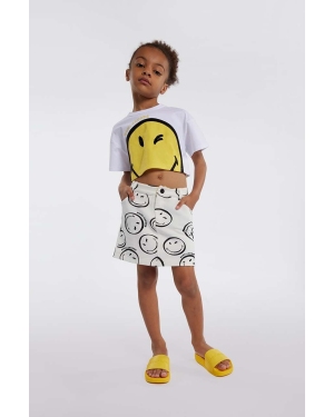 Marc Jacobs t-shirt bawełniany dziecięcy x Smiley kolor biały