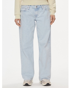 Calvin Klein Jeans Jeansy J20J223306 Niebieski Baggy Fit