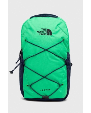 The North Face plecak kolor zielony duży gładki