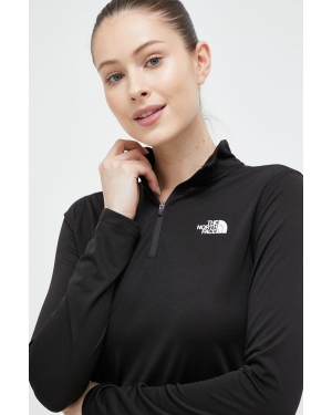 The North Face bluza sportowa Flex kolor czarny gładka