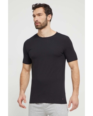 Tommy Hilfiger t-shirt 3-pack męski kolor czarny gładki UM0UM03138