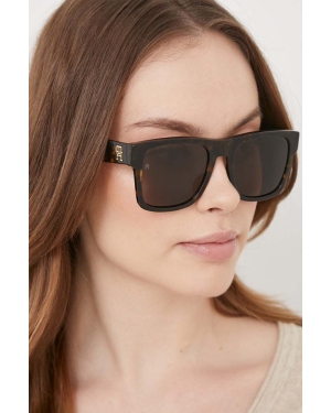 Tommy Hilfiger okulary przeciwsłoneczne damskie kolor brązowy TH 2118/S