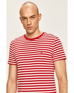 Tommy Hilfiger t-shirt męski kolor czerwony gładki MW0MW10800